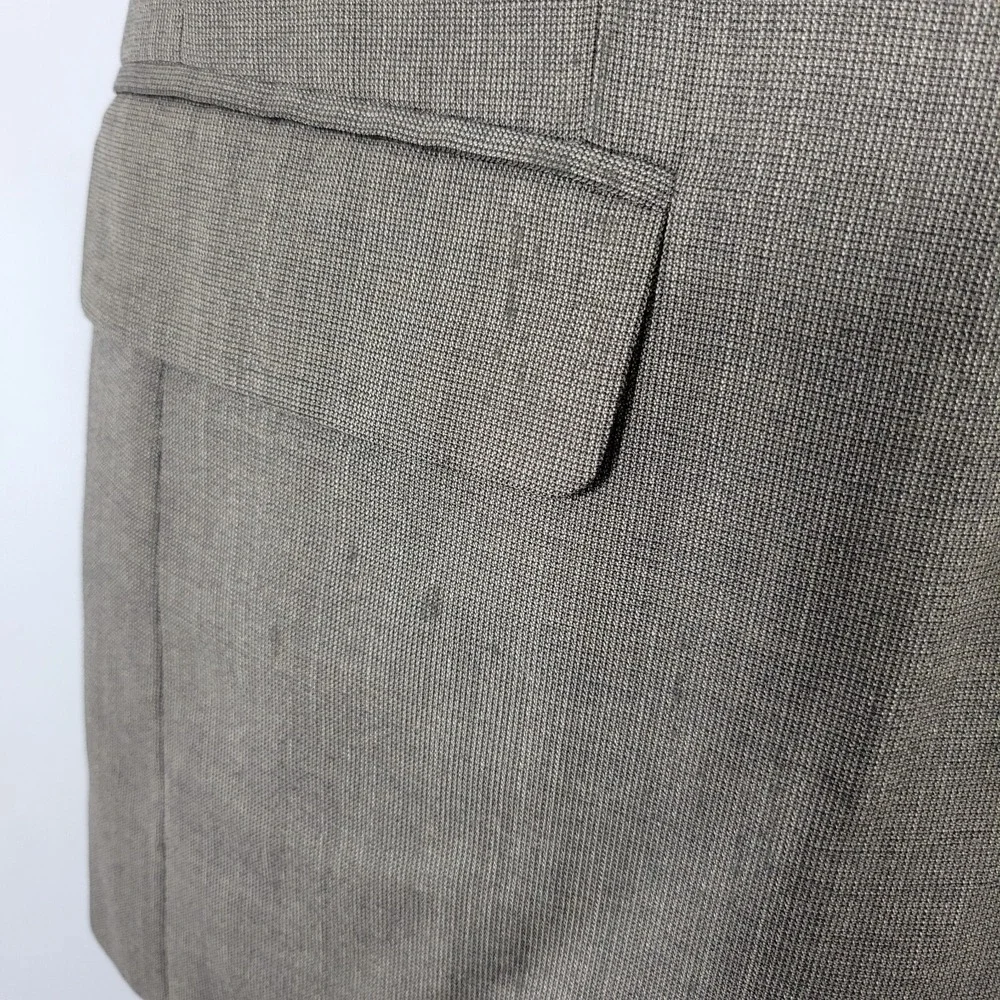 JOS A BANK Men's Sport Coat Blazer Two Button Brown Wool Size‎ 44S